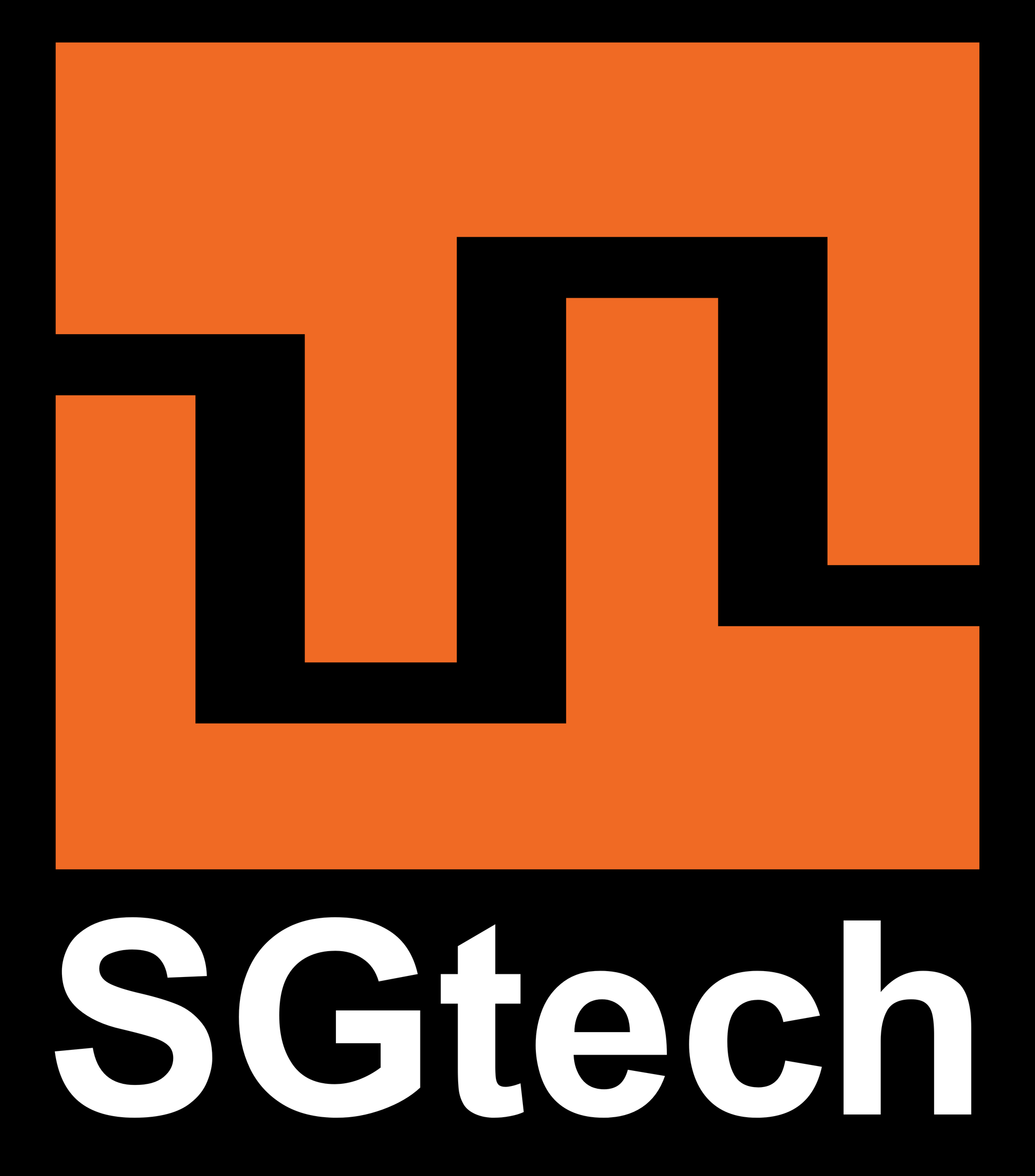 SGtech Logo Dark Background Variant